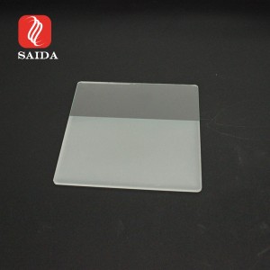 Goede kwaliteit China oanpast Low Iron Frosted Glass Panel foar LED Lantern