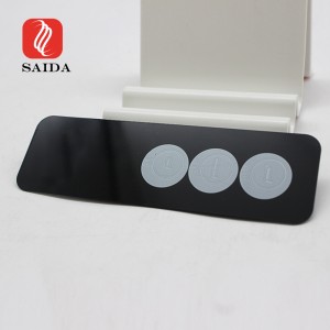 1mm Touch Screen Front Glass Panel alang sa Massager Machine