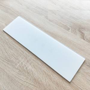 Yellowish-Resistant 3mm Tempered Glass Panel para sa Househeld Appliance