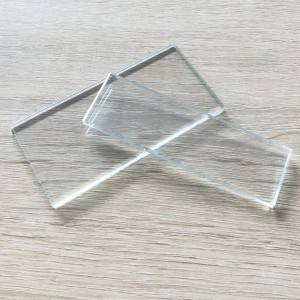 විද්‍යාගාරය සඳහා පැති දෙකක ITO සහිත 5ohm Ultra Clear Glass
