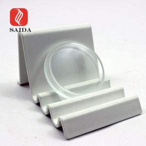 LED Жарыктандыруу Round 6mm Ultra Clear Tempered Step Glass