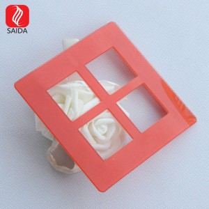 Oanpaste 6 Way Tempered glêzen touch Control Led Light Touch Switch Panel