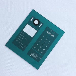Hot Sale Customzied Tempered Glass RFID картасы үчүн;Эшик кулпусу үчүн Tempered Cover Glass