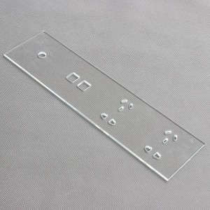 Discount wholesale China Control Accessories Wall Touch Light Switch Glass Panel, Switch Cover Glass