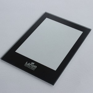 Super Purchasing for Oem Black Silkscreen Printed Tempered Glass Panel For Teakettle Home Kitchen Appliance Control