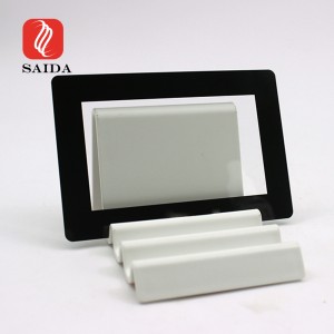 Dokunmatik Tablet için Siyah Çerçeveli 0,7 mm Ekran Kapağı Camı
