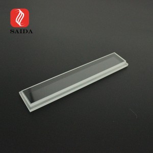 Low Iron 4mm Step Hardened Glass Panel pou antere ekleraj
