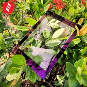 TFTディスプレイ用1.1mm紫色低反射ARガラス