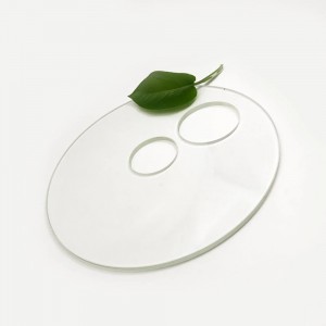 Oblea de disco de vidro borosilicato térmico transparente de 3 mm