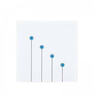 High Quality 2mm 86x86mm Tange Switch Tempered Glass Plate