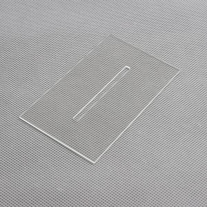 2019 Neisten Design China 2 Joer garantéieren eis Touch Glass Panel Fan Mauer Schalter mat temperéiert Glas Panel