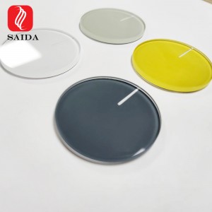 3-mm-Sicherheitsplatte aus gehärtetem Glas mit Keramikdruck für den Sanitärbereich