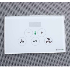 New Arrival Kina Kina Round Edge Fjärrkontroll Touch Switch Plate Cover för Smart Home