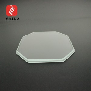 Ultra Clear 3mm Kaca Plate Lampu Irregular Panel Kaca LED
