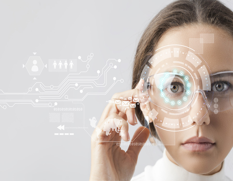 העתיד של זכוכית חכמה וראייה מלאכותית