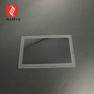 LED Light Cover CNC Grinding Square Step Toughened Glass