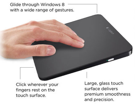 O que é o painel de vidro do Trackpad?