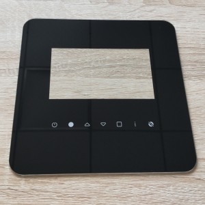 OEM 2 მმ წინა საფარი შუშა შავით Smart Home Controller-ისგან