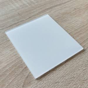 3mm Sonoff Dimmer Touch Light Switch Glass Panel