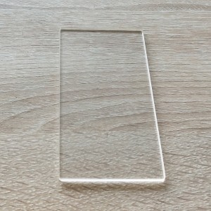 Prozorna steklena plošča iz kremena visoke čistosti za UV razkuževanje