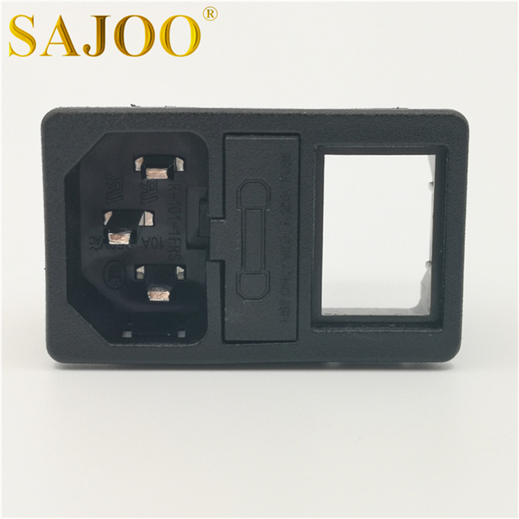 OEM manufacturer Leakage Protection Switch - POLYSNAP INLET AC POWER SOCKET WITH SWITCH & FUSE HOLDER JR-101-1FRS(10) – Sajoo