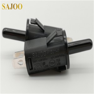 SAJOO 10mm 12mm 14mm 6A interrupteur de bouton d'éclairage de porte de réfrigérateur SJ1-1-G