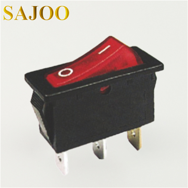 Manufacturer for Round Push Button Switch - 4SAJOOHigh quality 2Pin 3 position rocker switch SJ4-3 – Sajoo