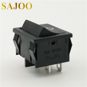 SAJOO 16A T125 4Pin high quality high current rocker switch SJ2-2