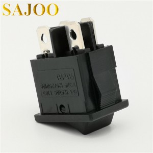Interrupteur à bascule miniature SAJOO 10A T125 2Pin