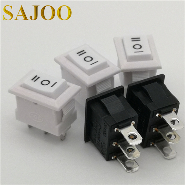 China Cheap price Explosion-Proof Push Button Switch - SAJOO 6A 125V T125 3Pin low current rocker switch SJ2-11 – Sajoo