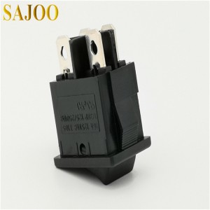 SAJOO 10A T125 2Pin on-off switch rocker miniatur