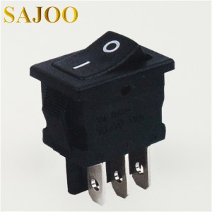Interruptor basculant petit SAJOO 4Pin 6A 125V T125 SJ2-12