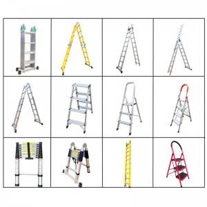 Aluminium Alloy Multifunctional Telescopic & Folding Ladder