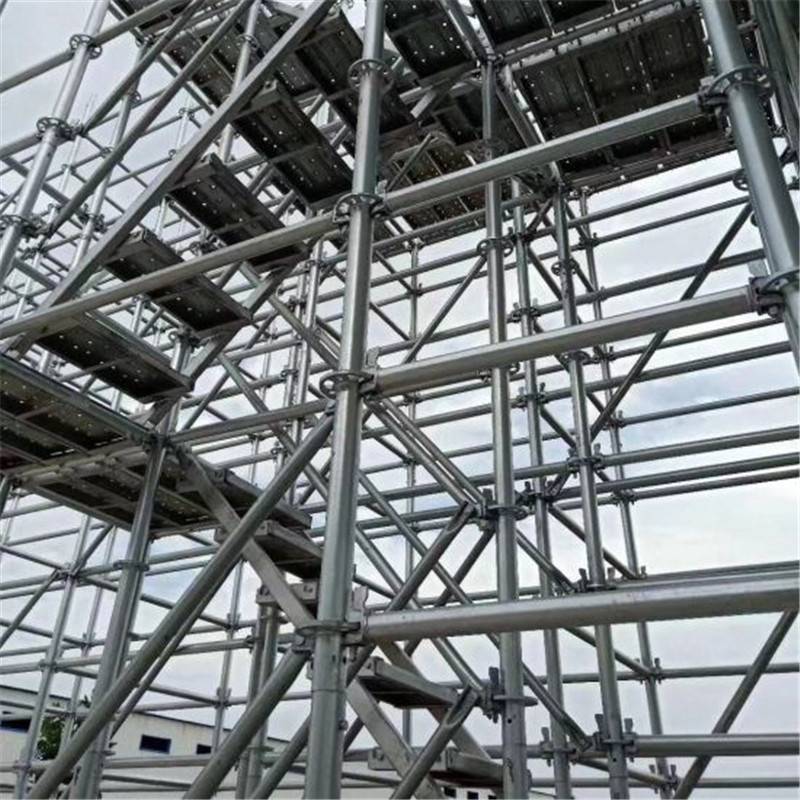 Good User Reputation for Scaffolding Plank - Modular Scaffolding Hot Dip Galvanized Ringlock Scaffold System for Construction – Sampmax detail pictures