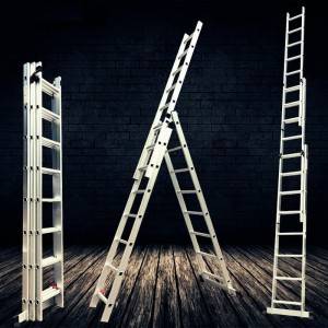 Aluminum Alloy Multifunctional Telescopic & Folding Ladder