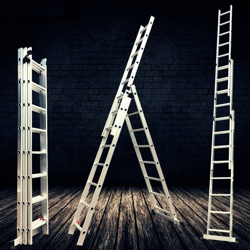 OEM Supply Metal Scaffolding - Aluminum Alloy Multifunctional Telescopic & Folding Ladder – Sampmax