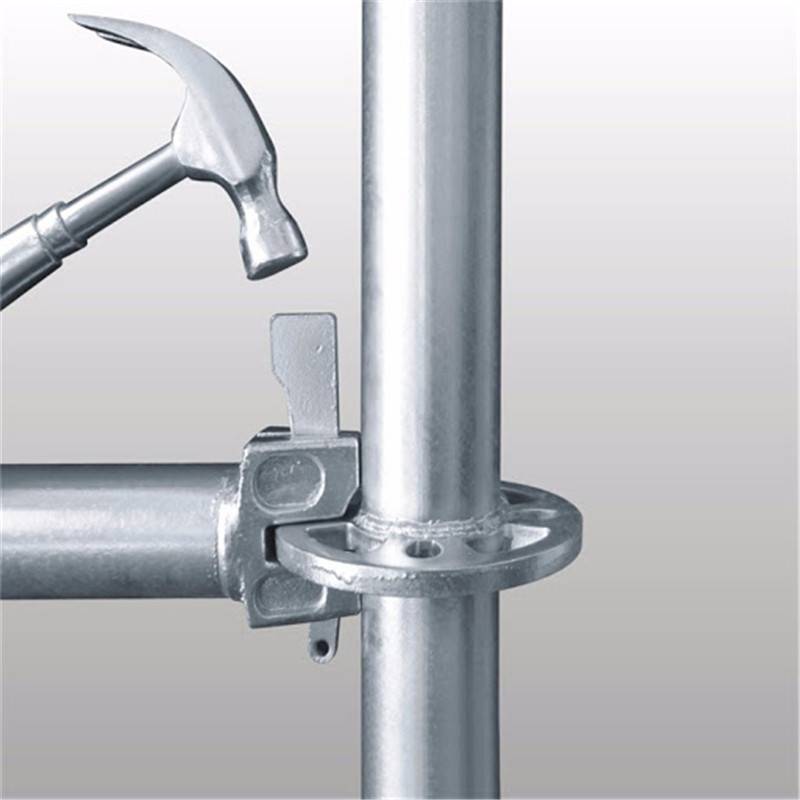 Excellent quality Cuplock Scaffolding System - Modular Scaffolding Hot Dip Galvanized Ringlock Scaffold System for Construction – Sampmax detail pictures