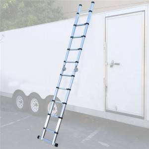 Manufactur standard China Aluminium/Stainless Steel Removable Folding Telescoping Pontoon Ships Boat Boarding Ladder for Sale