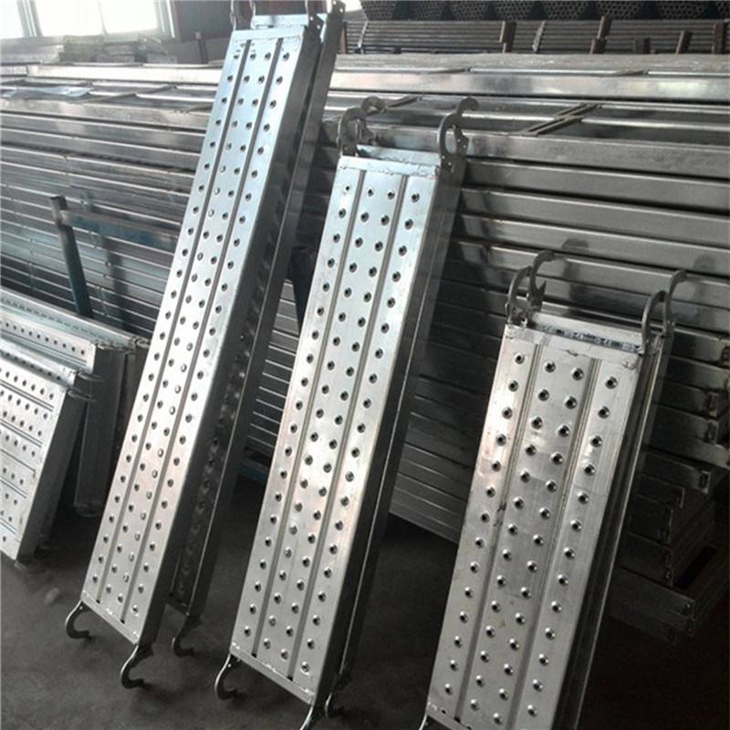 OEM Factory for Shoring Scaffold - Steel Scaffolding Plank with Galvanized Surface Treatment – Sampmax detail pictures
