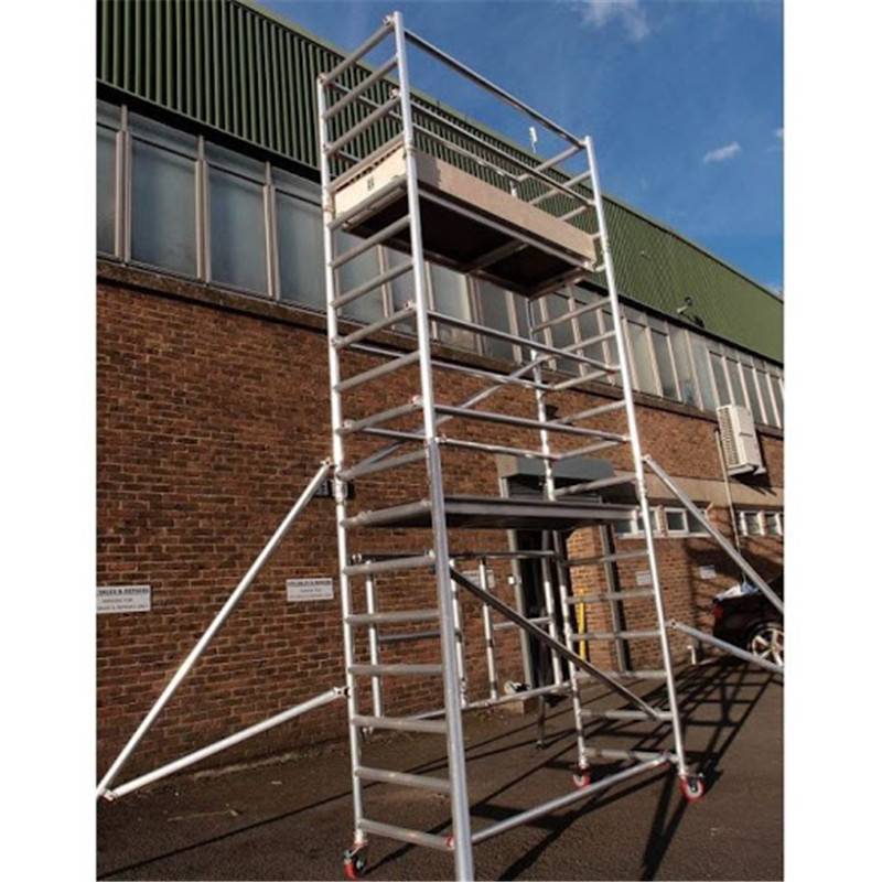 Factory Free sample Aluminum Scaffolding Tower - Aluminum Alloy Construction Mobile Scaffolding Tower – Sampmax