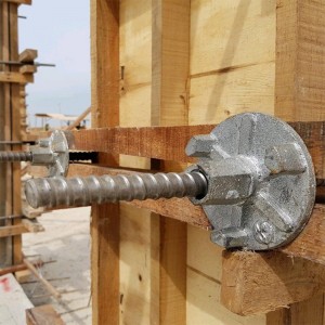 Koudgewalste staalbindstang vir houtbekisting en aluminiumbekisting