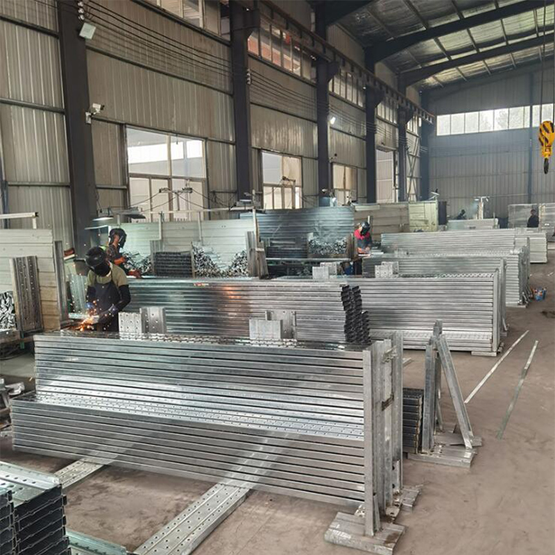 OEM manufacturer Layher Scaffolding - Hot-dip galvanized steel plank for scaffolding jobsite – Sampmax
