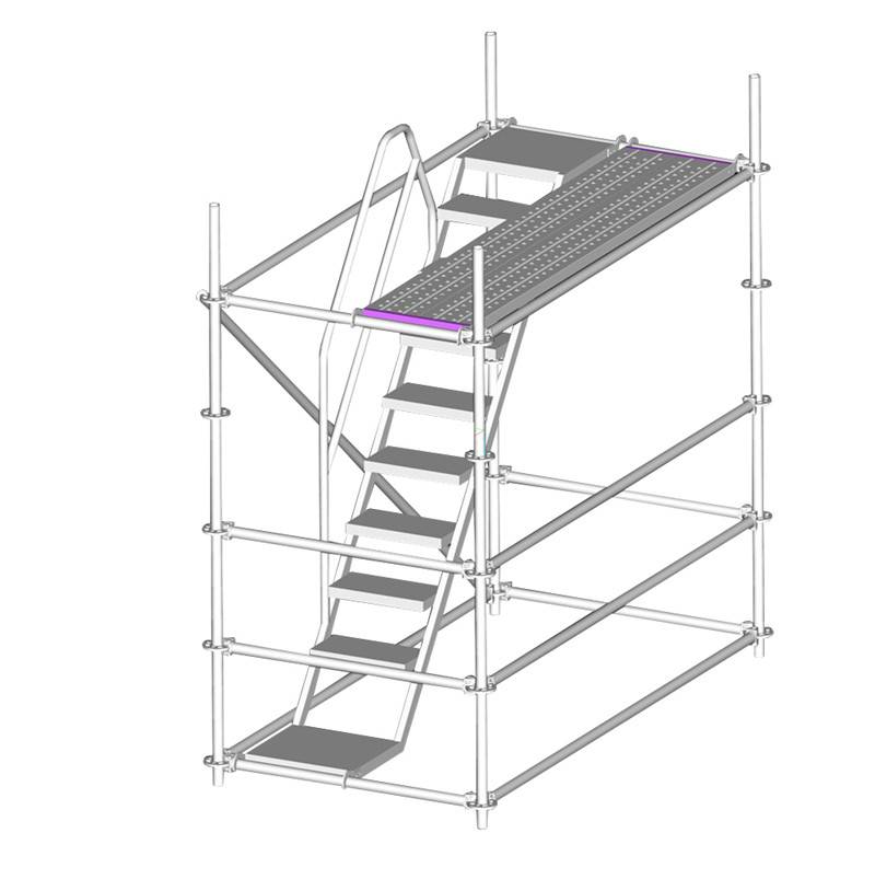 Well-designed Lvl Scaffold Plank - Modular Scaffolding Hot Dip Galvanized Ringlock Scaffold System for Construction – Sampmax