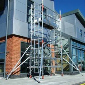 Aluminium Alloy Construction Mobile Scaffolding Tower