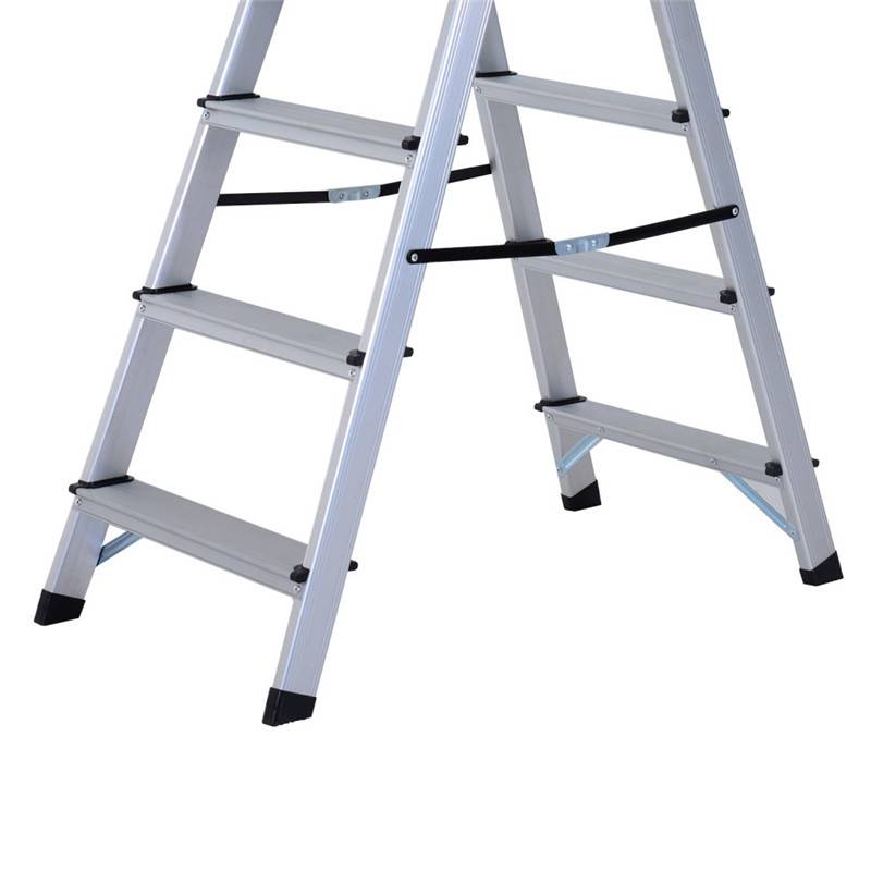 Factory Price For Scaffolding Aluminum Plank - Aluminum Alloy Multifunctional Telescopic & Folding Ladder – Sampmax detail pictures