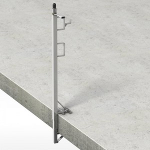 Handrail clamp ສໍາລັບຂອບຂອງຝາອັດປາກຂຸມປ້ອງກັນ