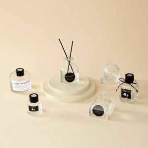 Wholesale 50ml Clear Luxury Reed Diffuser Bottles