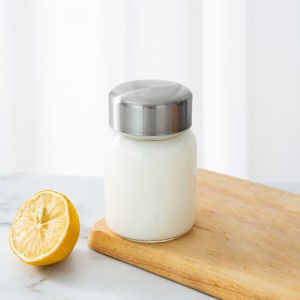 6 oz průhledné nádoby na jogurt Skleněné nádoby na pudink