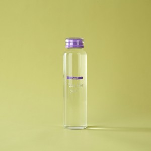 Botol Kaca Minuman 300ML Dengan Penutup Aluminium