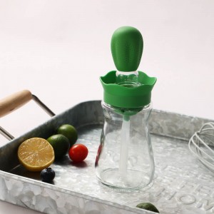 Wholesale 210ml glass oil bottle with dropper